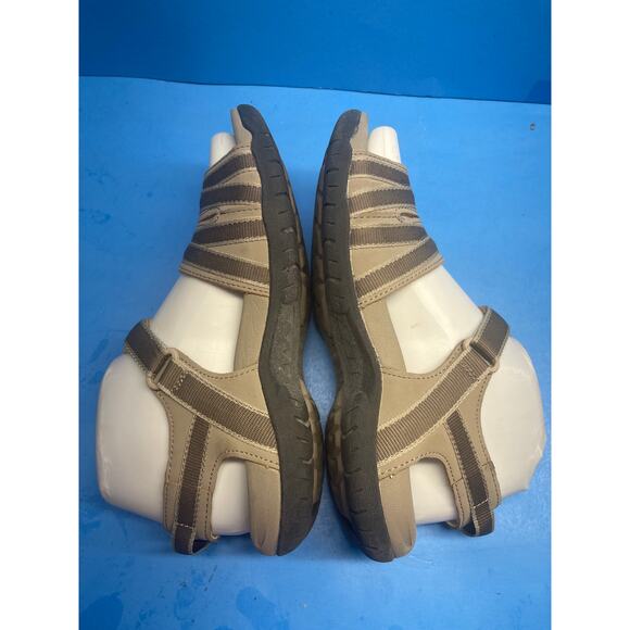 Earth Spirit Beige Sport Sandals Women's 8 Strappy Hiking Outdoor Athletic - Picture 6 of 12